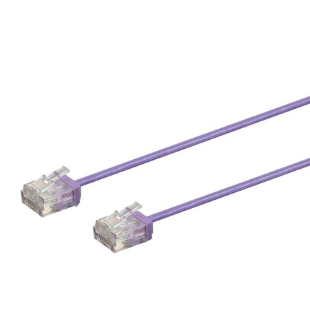 Monoprice Micro SlimRun Cat6 Ethernet Patch Cable - Stranded_ 550MHz_ UTP_ Pure 34274